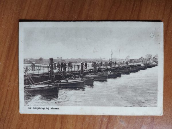 Postcard Vianen Schipbrug