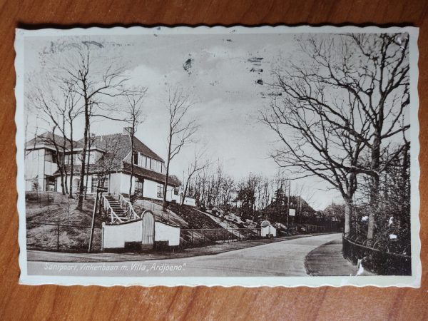 Postcard Santpoort Vinkenbaan
