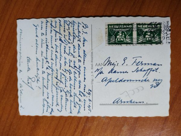 Postcard Santpoort Vinkenbaan - Image 2
