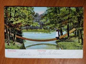 Postcard Rosendaal Kettingbrug