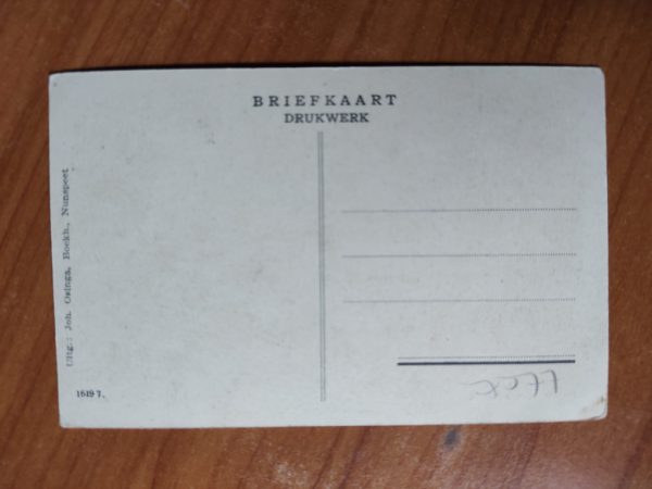 Postcard Nunspeet Herder met schapen - Image 2