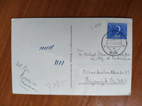 Postcard Nijverdal Bosgezicht - Image 2