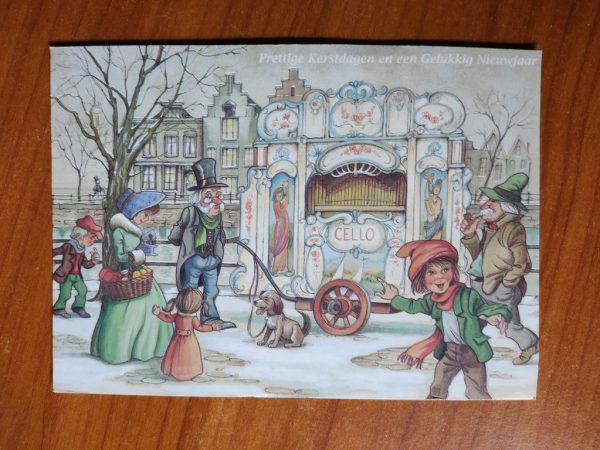 Postcard Organ Cello