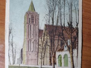 Postcard Edam Church