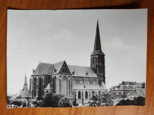 Postcard Schagen RK Kerk Church