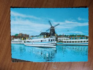 Postcard Boot Harderwijk