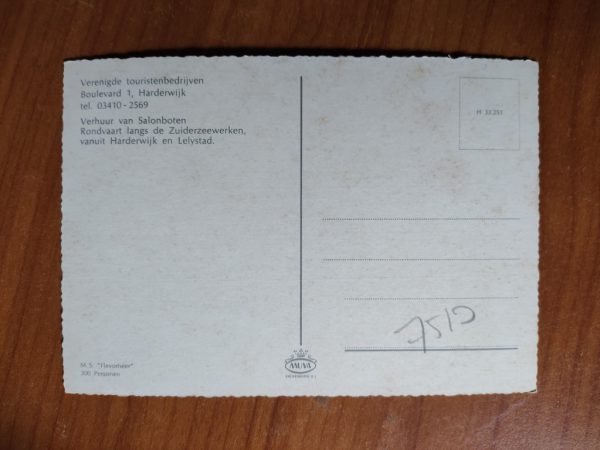 Postcard Harderwijk Flevomeer - Image 2