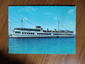Postcard Ship Harderwijk