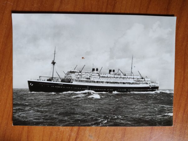 Postcard Ship Johan van Oldenbarnevelt