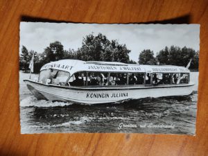 Postcard Oud Loosdrecht Wolfrat Juliana
