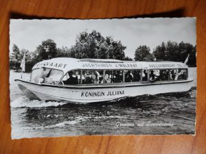 Postcard Oud Loosdrecht Wolfrat Juliana