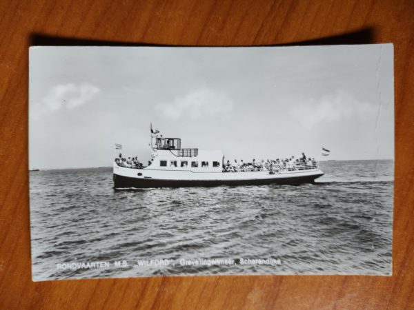 Postcard Scharendijke Ship Grevelingenmeer