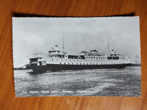 Postcard Vlissingen Ship Ferry Breskens