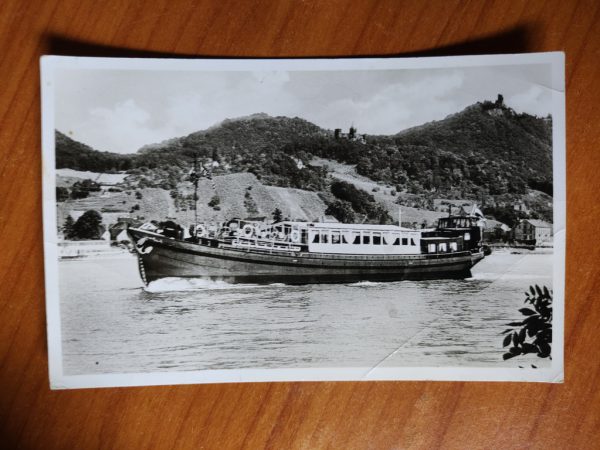 Postcard Alida Rederij Feenstra Rotterdam