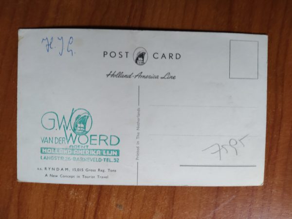 Postcard Holland America - Image 2