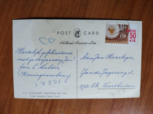 Postcard Holland America - Image 2