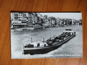 Postcard Caucasia Rotterdam Ship