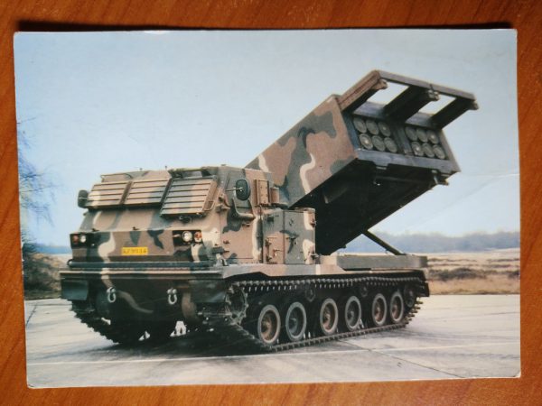 Postcard Army Multiple Launch Rocket System