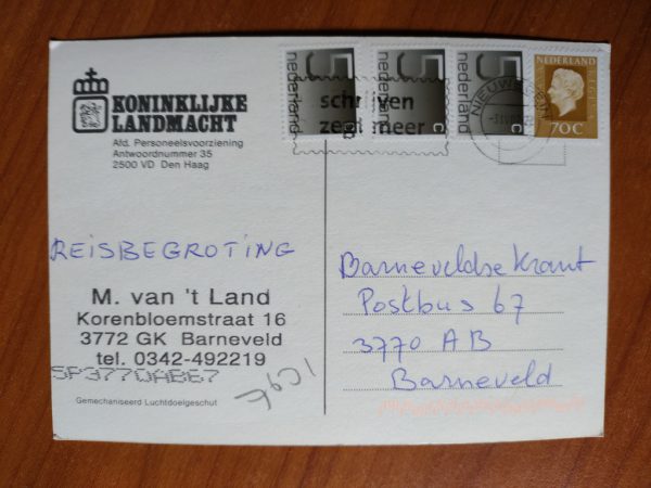 Postcard Army Luchtdoelgeschut - Image 2
