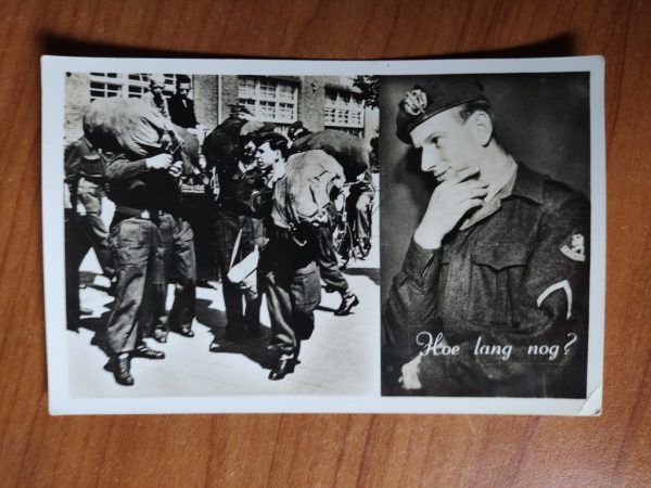 Postcard Army Hoe lang nog