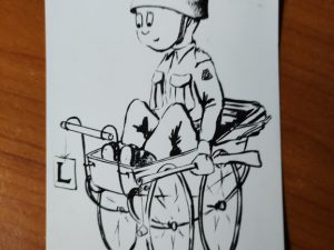 Postcard Army De Rekruut
