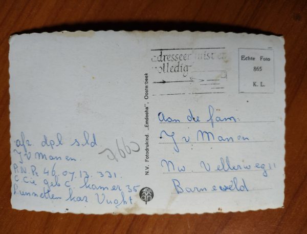 Postcard Army Minnekoorts - Image 2