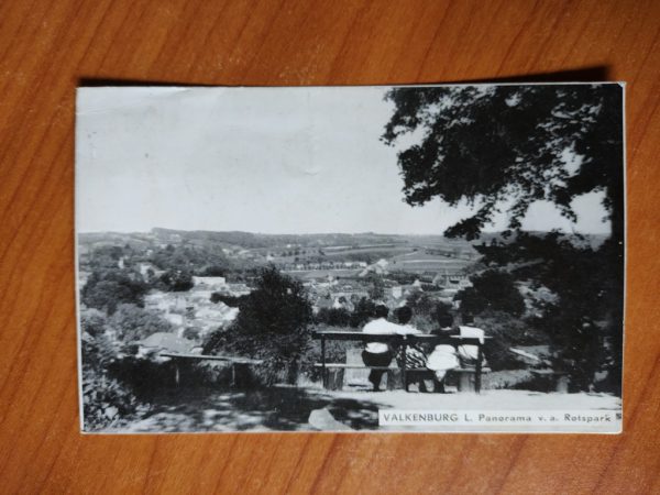 Postcard Valkenburg Panorama Rotspark