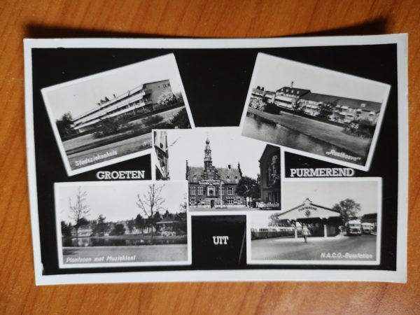 Postcard Purmerend Groeten uit