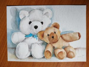 Postcard Bears Jette Roseboom