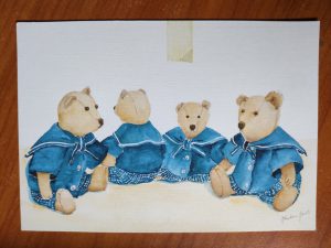 Postcard Bears Jette Roseboom