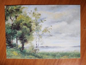 Postcard lake Rob Hessels