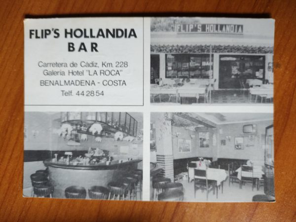 Postcard Flips Hollandia Bar Costa