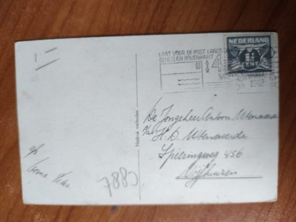 Postcard Scheveningen Kinderstrand - Image 2