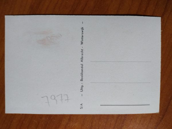 Ansichtkaart Winterswijk Bospad Italiaanse Meertjes - Image 2
