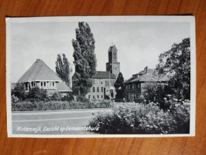 Ansichtkaart Winterswijk Gezicht op Gemeentehuis