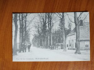 Ansichtkaart Winterswijk Weg bij Jachthuis
