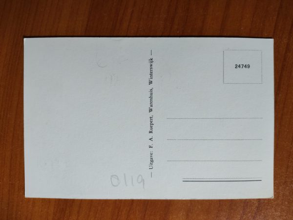 Ansichtkaart Winterswijk Gezicht op Gemeentehuis - Image 2