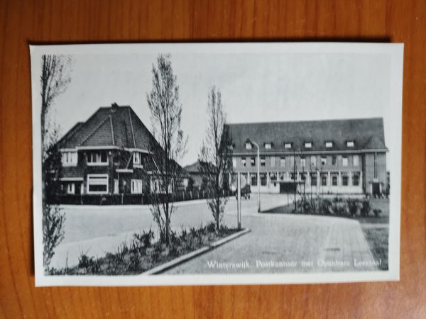 Ansichtkaart Winterswijk Postkantoor Openbare Leeszaal