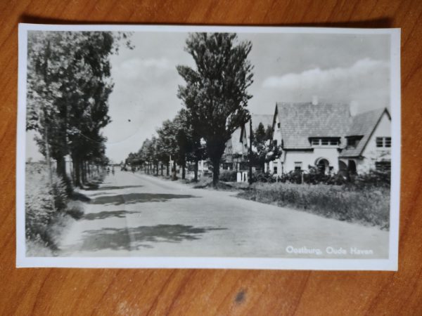 Ansichtkaart Oostburg Oude Haven