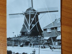 Postcard Haaksbergen Molen de Korenbloem
