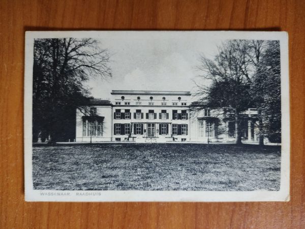 Postcard Wassenaar Raadhuis