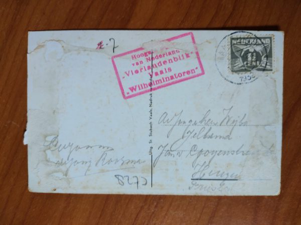 Postcard Vaals Grensstenen - Image 2