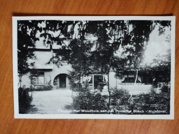 Postcard Hulshorst Pension Het Woudhuis