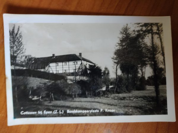 Ansichtkaart Epen Bondskampeerplaats 1952
