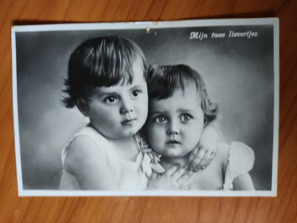 Ansichtkaart Mijn twee Lieverdjes