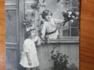 Postcard Gluckwunschen Namenstage 1925