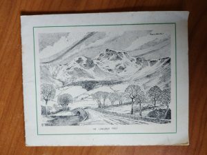 Postcard Langdale Pikes