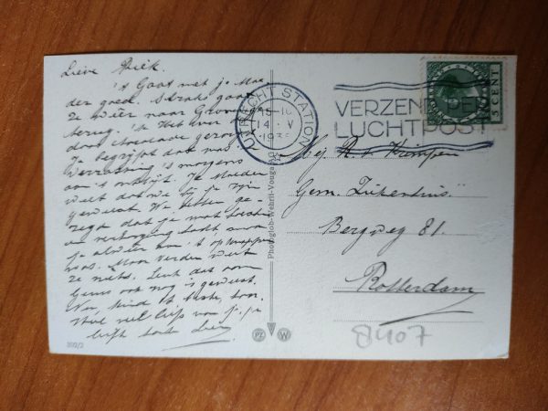 Postcard Holland 1936 - Image 2