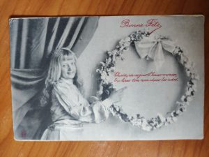 Postcard Bonne Fete 1905