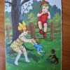Postcard Kids on Fence Amag 0270